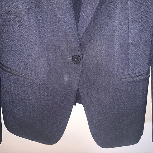 Theory Blue Blazer Tailored Suit Jacket 6 - Picture 5 of 9